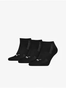Set of three pairs of socks in Puma Black - Men