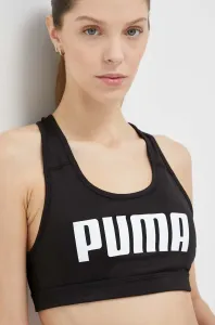 Športová podprsenka Puma čierna farba
