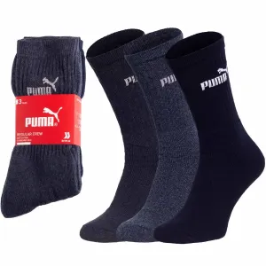 Pánske ponožky Puma Puma_3Pack_Socks_883296_04_Navy_Blue #5250785