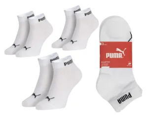 Puma PONOŽKY - 3 PÁRY PONOŽKY - 3 PÁRY - Ponožky, biela, veľkosť #418347
