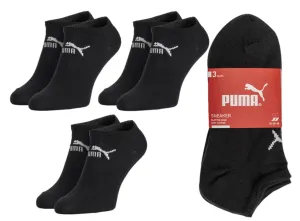 Puma PONOŽKY - 3 PÁRY PONOŽKY - 3 PÁRY - Ponožky, čierna, veľkosť #466940