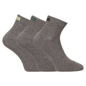3PACK socks Puma grey (271080001 078)