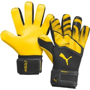 Puma ONE PROTECT 2 RC Pánske futbalové rukavice, žltá, veľkosť