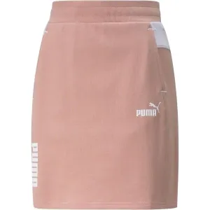 Puma POWE COLORBLOCK SKIRT Dámska sukňa, ružová, veľkosť #466565