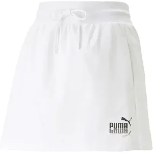 Puma SUMMER SPLASH SWEAT SKIRT 5 Dámska sukňa, biela, veľkosť #6846784