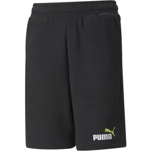 Puma ESS+2 COL SHORTS TR Detské šortky, čierna, veľkosť