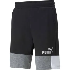 Puma ESS+ BLOCK SHORTS 10 TR Pánske šortky, čierna, veľkosť M