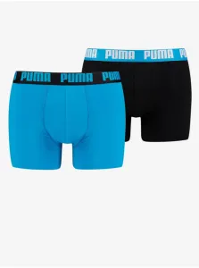 Boxerky pre mužov Puma - modrá, čierna