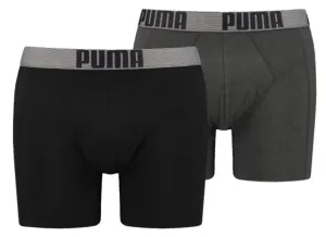 Puma NEW POUCH 2P Pánske boxerky, čierna, veľkosť L