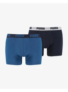 Puma Pánske boxerky, 2 kusy (XL, modrá)