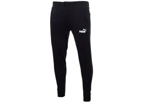Puma ESS LOGO PANTS TR Pánske tréningové nohavice, čierna, veľkosť #690102