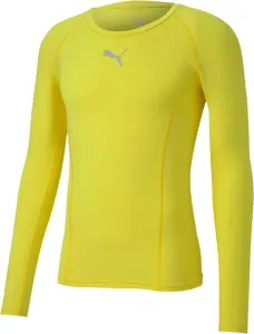 Men's sports T-shirt Puma yellow #691419