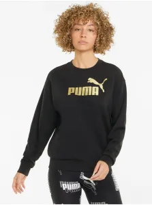 Black Women's Sweatshirt with Puma Print - Women #720086