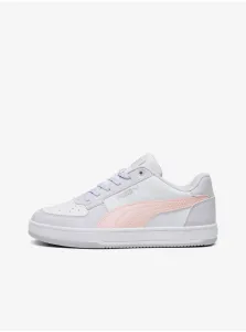 Purple and white women's leather sneakers Puma Caven 2.0 - Ladies