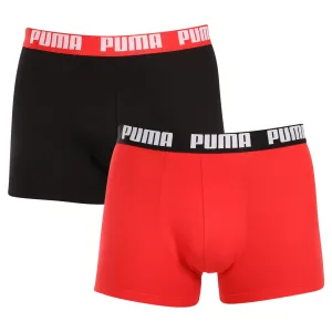Puma BASIC BOXER 2P Pánske boxerky, červená, veľkosť #6354485
