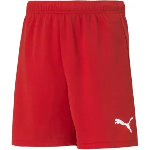 Puma TEAMRISE SHORT JR Juniorské šortky, červená, veľkosť #9284224