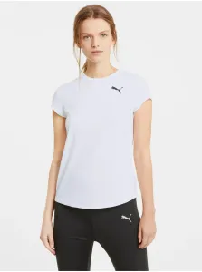 Puma Active Tee Dámske tričko, biela, veľkosť XL