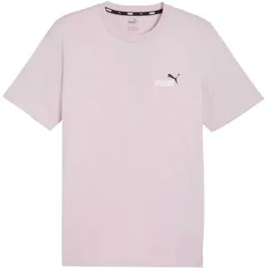 Puma ESS+2 COL SMALL LOGO TEE Pánske tričko, ružová, veľkosť #9588164