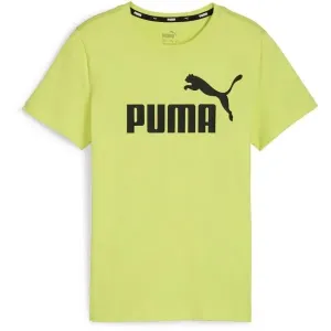 Puma ESS LOGO TEE B Chlapčenské tričko, žltá, veľkosť #9222282