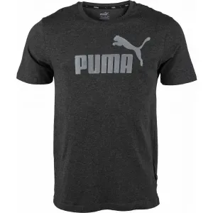 Puma ESS LOGO TEE Pánske tričko, čierna, veľkosť S