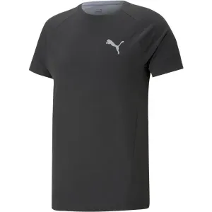 Puma EVOSTRIPE TEE Pánske športové tričko, čierna, veľkosť L