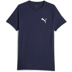 Puma EVOSTRIPE TEE Pánske tričko, modrá, veľkosť #7993417