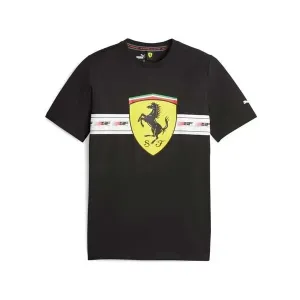 Puma FERRARI RACE Pánske tričko, čierna, veľkosť #8139535