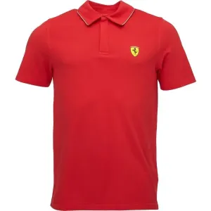 Puma FERRARI RACE POLO Pánske polo tričko, červená, veľkosť #9318681
