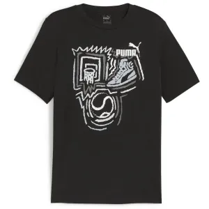 Puma GRAPHIC YEAR OF SPORTS TEE Pánske tričko, čierna, veľkosť