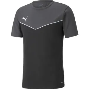 Puma INDIVIDUAL RISE JERSEY Futbalové tričko, čierna, veľkosť L