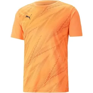 Puma INDIVIDUALRISE GRAPHIC TEE Pánske tričko, oranžová, veľkosť #6826715