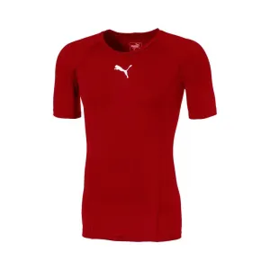 Puma LIGA BASELAYER TEE SS Pánske funkčné tričko, červená, veľkosť #6276476