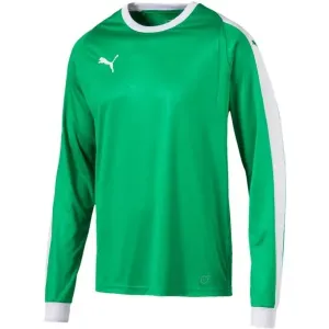 Puma LIGA GK JERSEY JR Chlapčenské tričko, zelená, veľkosť