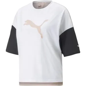 Puma MODERN SPORTS FASHION TEE Dámske tričko, biela, veľkosť #444790