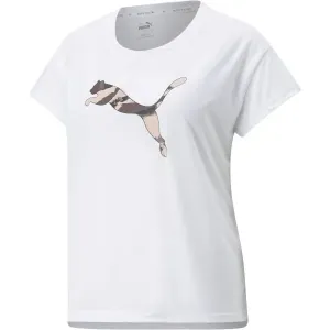 Puma MODERN SPORTS TEE Dámske tričko, biela, veľkosť #411779