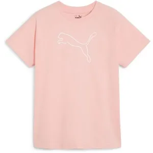 Puma MOTION Dievčenské športové tričko, ružová, veľkosť