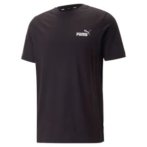 Puma ESS+2 COL SMALL LOGO TEE Pánske tričko, čierna, veľkosť #5839635
