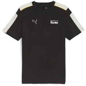Puma PORSCHE LEGACY MT7 Pánske tričko, čierna, veľkosť