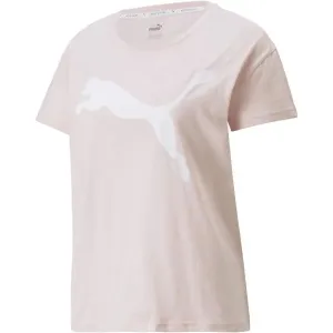 Puma RTG LOGO TEE Dámske tričko, ružová, veľkosť