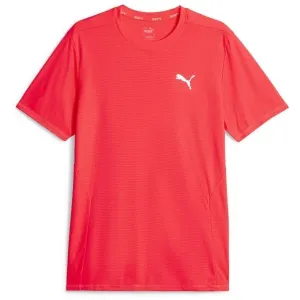 Puma RUN FAVORITE Pánske tričko, červená, veľkosť #7680729