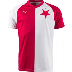 Puma SK SLAVIA HOME JSY KIDS Originálny  futbalový dres, červená, veľkosť