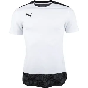 Puma TEAM FINAL 21 CASUALS TEE Pánske tričko, biela, veľkosť