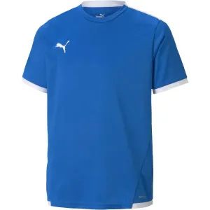 Puma TEAM LIGA JERSEY JR Juniosrské futbalové tričko, modrá, veľkosť #6206069