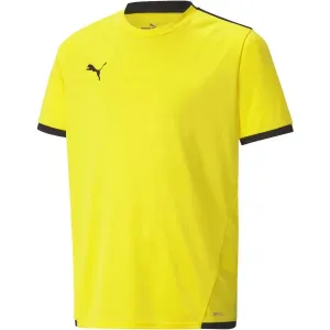 Puma TEAM LIGA JERSEY JR Juniosrské futbalové tričko, žltá, veľkosť #5635801