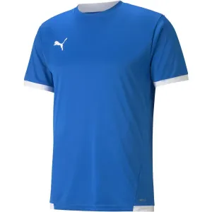 Puma TEAM LIGA JERSEY Pánske futbalové tričko, modrá, veľkosť #6254522
