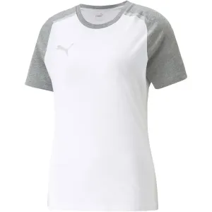 Puma TEAMCUP CASUALS TEE Futbalové tričko, biela, veľkosť #9576173