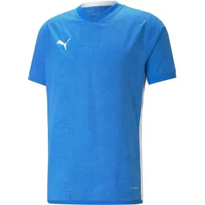 Puma TEAMCUP JERSEY Pánske futbalové tričko, modrá, veľkosť #9315614