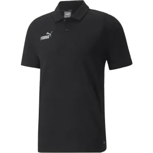 Puma TEAMFINAL CASUALS POLO Pánske tričko, čierna, veľkosť #4915810