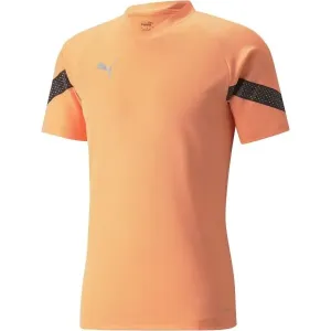 Puma teamFINAL Training Jersey Pánske športové tričko, oranžová, veľkosť