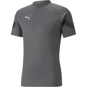 Puma teamFINAL Training Jersey Pánske športové tričko, sivá, veľkosť #6231456